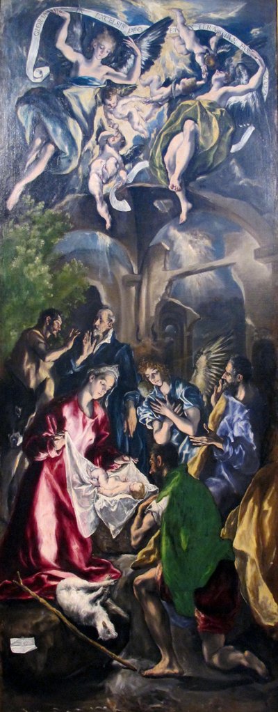 The Adoration of the Shepherds by El Greco